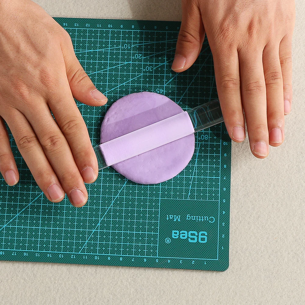 

2 design Transparent Pottery Clay Roller Acrylic Clay Roller DIY hollow Clay Acrylic Bar Color Soft Clay Rolling Tools