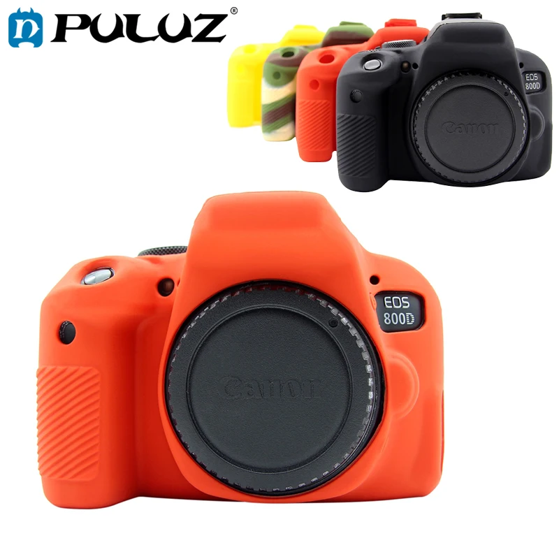 

PULUZ Cover Case For Canon EOS 800D Soft Silicone Case Anti-Slip Shockproof Protective Case For Canon EOS