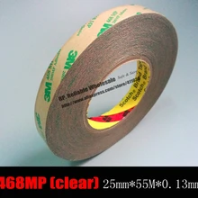 25 мм* 55 м* 0,13 мм толщиной), 3 м 468MP 200MP клейкая пленка, прозрачная пленка для термопрокладки, табличка с этикетками для ноутбука