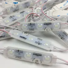 Светодиодный модуль Samsung Chip SMD 5730 с 3 светодиодами 12 В