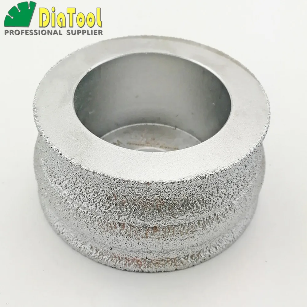 DIATOOL Dia75mmX35mm Алмазный профиль колеса для углового шлифовального станка Вакуумные