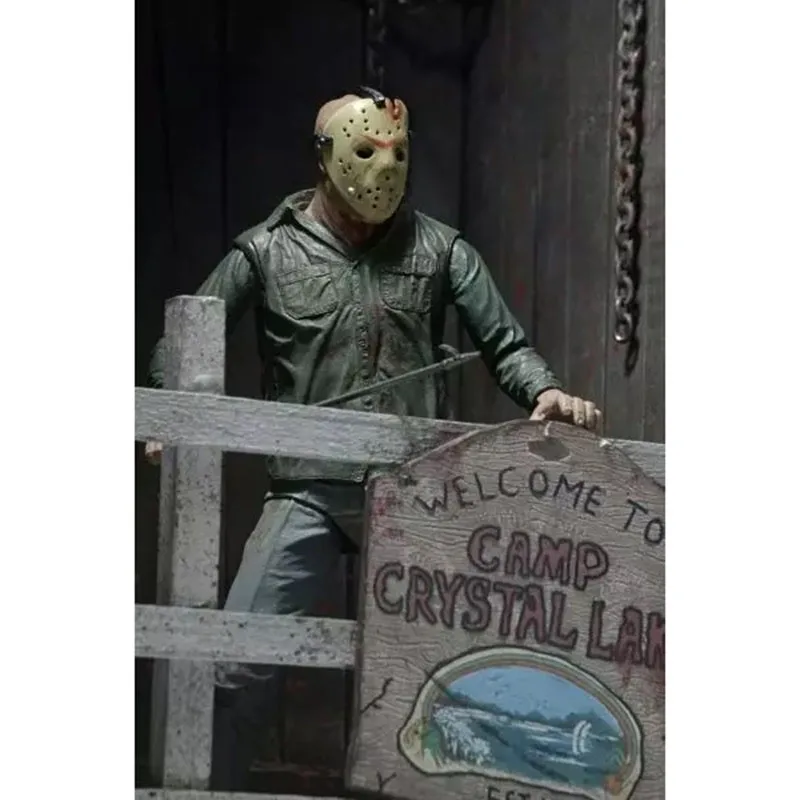 NECA 3D 13th Friday Jason Leatherface бензопила Футболка Джон Карпентер Майкл Майерс Фредди кругер Pennywise Джокер фигурка