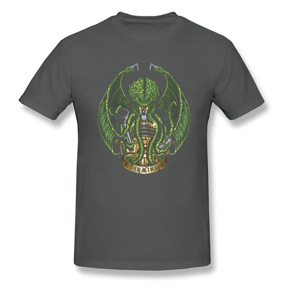 cthulhu exterminates 11406 Print T-shirts for Men All Cotton ostern Day Tops Tees Clothing Shirt Short Sleeve Hip Hop Crewneck cthulhu exterminates 11406 carbon