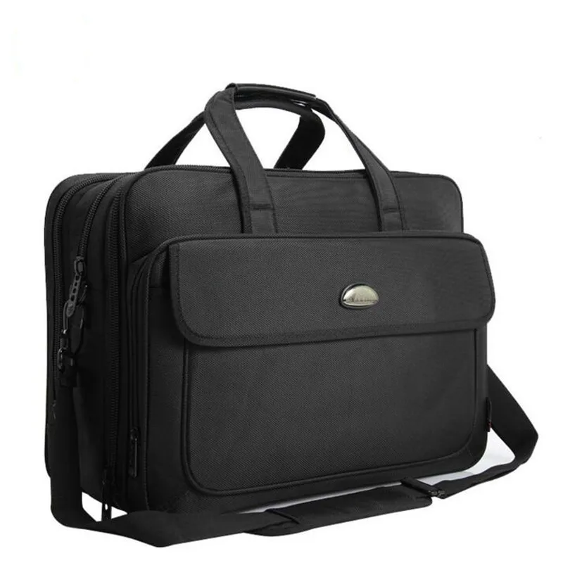 

Large Capacity Men Computer Briefcase Brand Women Handbags 17" Laptop Bags Multi-Function Travel Notebook Bag For Macbook Pro 17