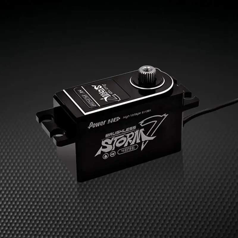 

Power HD On-road STORM-7HV servo 6.0-8.4V Digital High Voltage Titanium metal gear brushless motor for RC touring drift cars