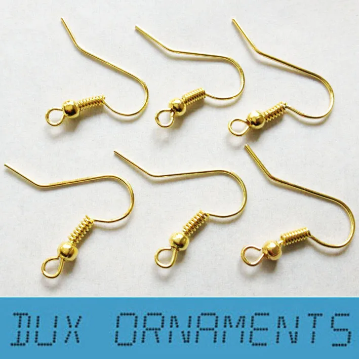 

18K Gold Earring Earwires & Clips - Great Prices On Earring Findings. www.earringsback.com 4mm flat back post earring findings