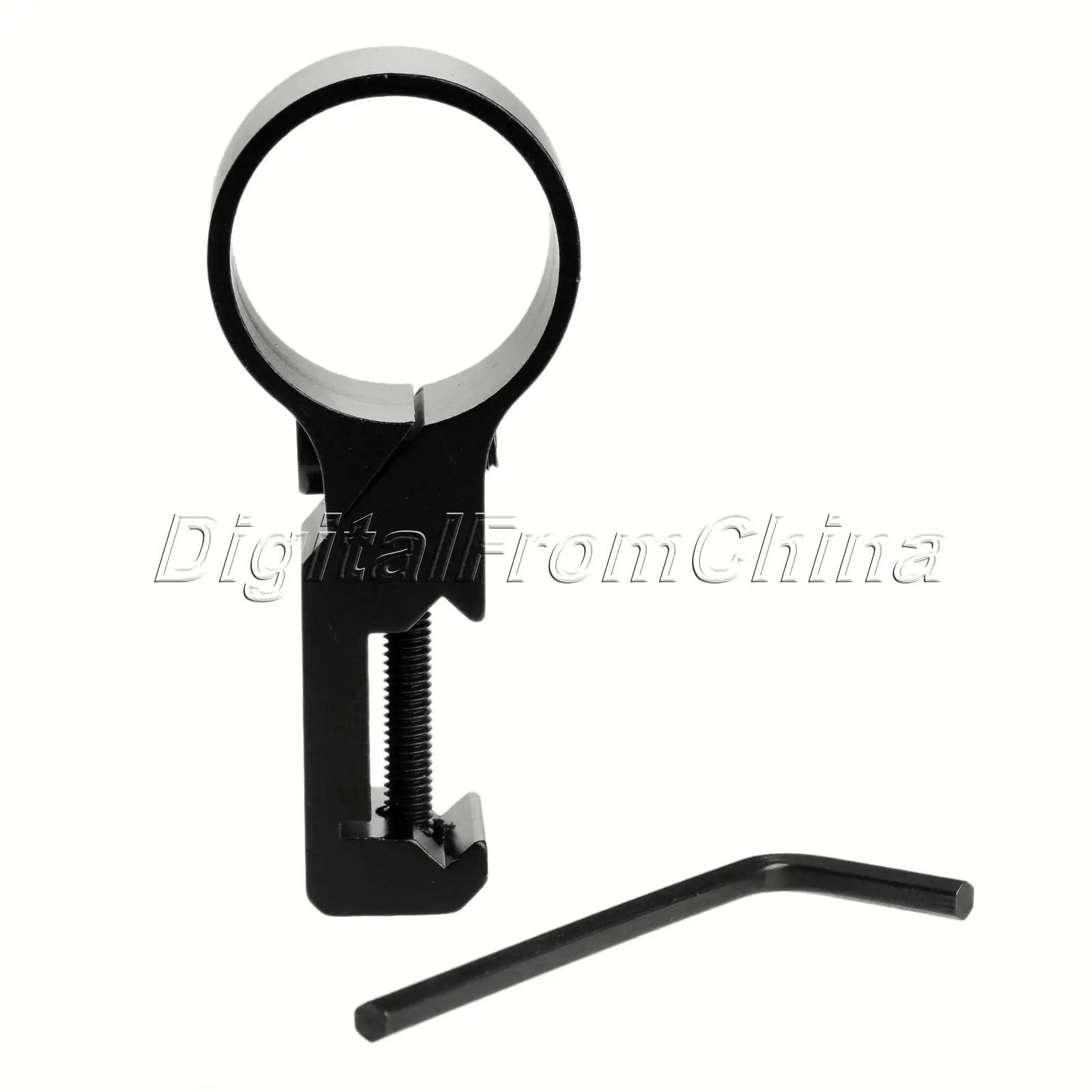 2016 High Quality Rail Mount Scope Mounts 1" Offset Ring Flashlight Light Laser Side Mount 20mm 7/8" Weaver Picatinny Rail Mount