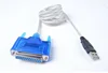 Кабель-адаптер для параллельного порта USB 2,0-25 Pin DB25, IEEE 1284, 12 Мбит/с ► Фото 1/2