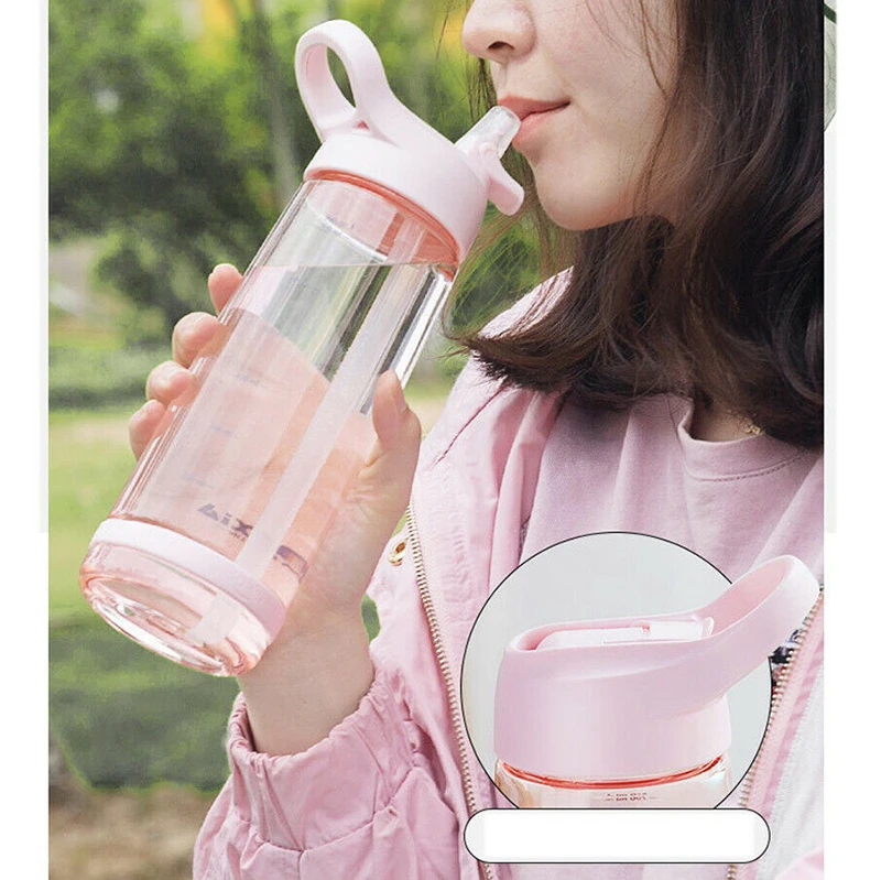 

1pc Outdoor Portable Sport Water Drinking Bottle Travel Camping Bicycle Cycling Cup Drinkware Kitchen High Capacity New