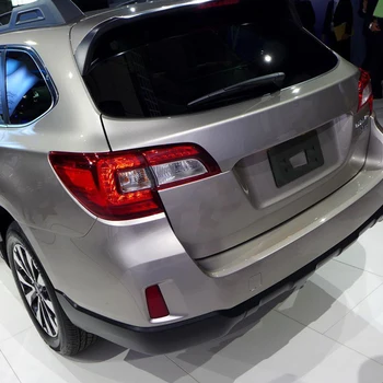 

For Subaru Outback 2015 ABS Chrome After Rear Tail Lights Lamp Covers Frame Trim Car Quality Styling Sequins