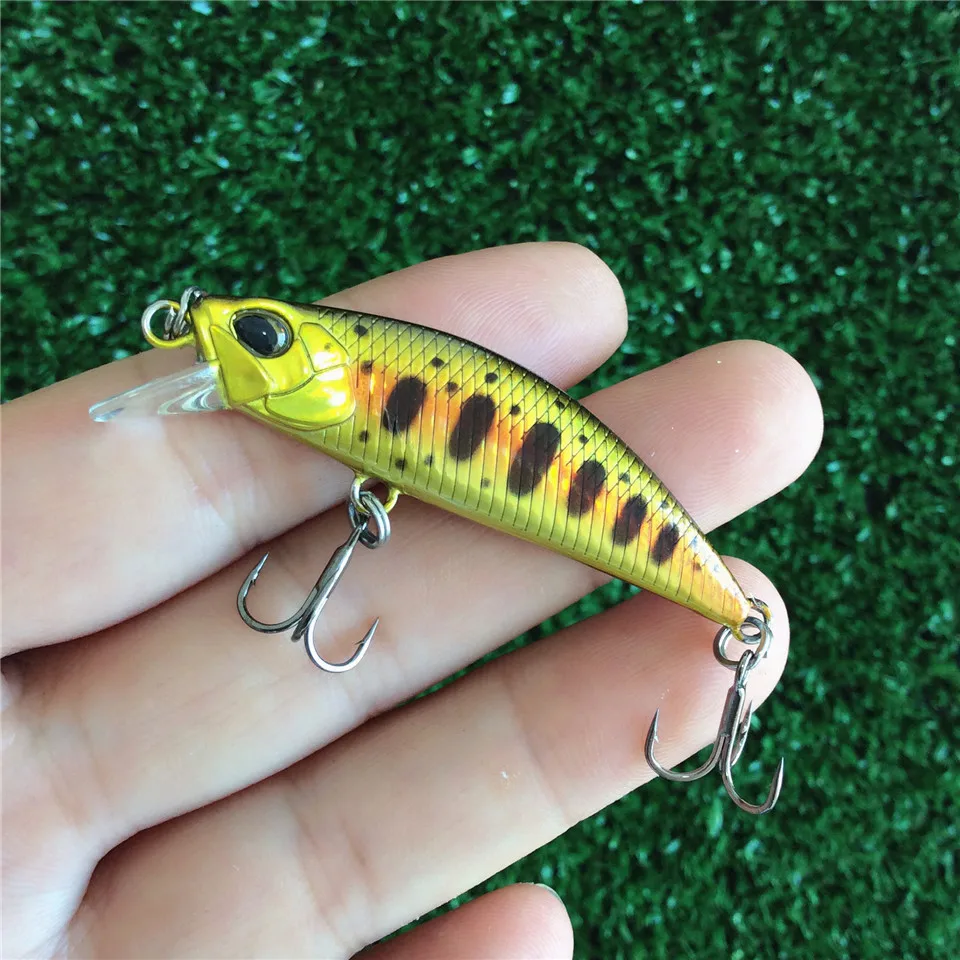 Isca de Pesca Artificial para Truta Tsurinoya Afundando Minnow 5g - 50mm 14 Cores Isca Baixo Pesca Wobbler Hardlure Dw63 8 Pçs 6 Esporte e Lazer