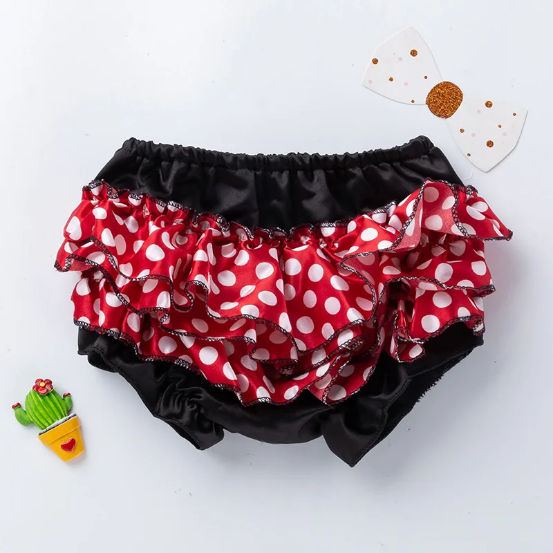 

2018 Baby Girl Bloomers Children's Shorts With Ruffles Vestito Bimba High Quality Newborn Girl Nappy Ruffle Spodenki Szorty