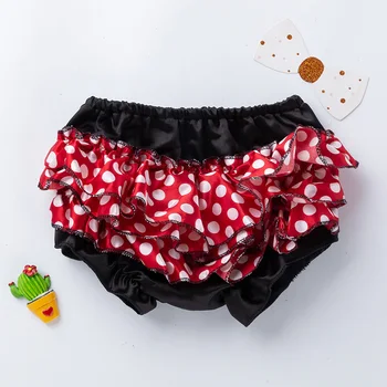 

2020 Baby Girl Bloomers Children's Shorts With Ruffles Vestito Bimba High Quality Newborn Girl Nappy Ruffle Spodenki Szorty