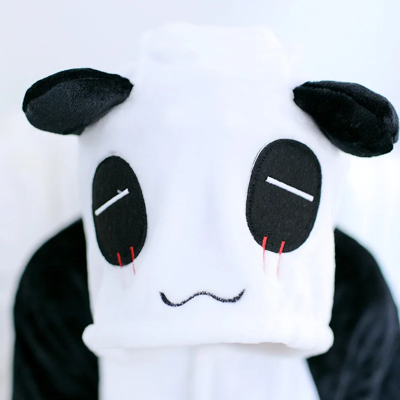 Кигуруми для взрослых Kungfu панда Onesie фланелевая мультяшная пижама в виде костюм