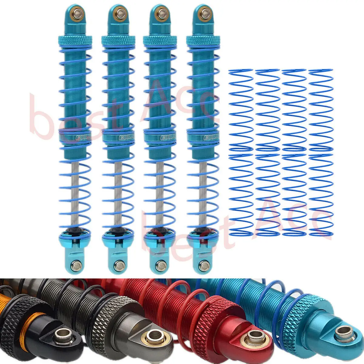 

4P Shock Absorber For RC Car HSP Axial Traxxas HPI TAMIYA 100mm Brand new 1/10