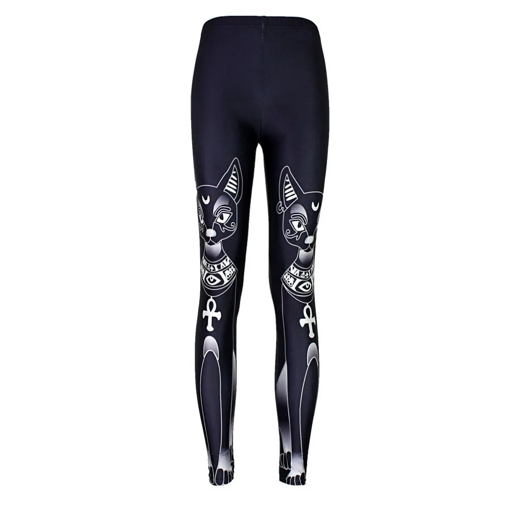 

NEW 3505 sexy girl women Cartoon Sailor Moon Black Cat Cross 3D prints polyester elastic fitness Women leggings pants