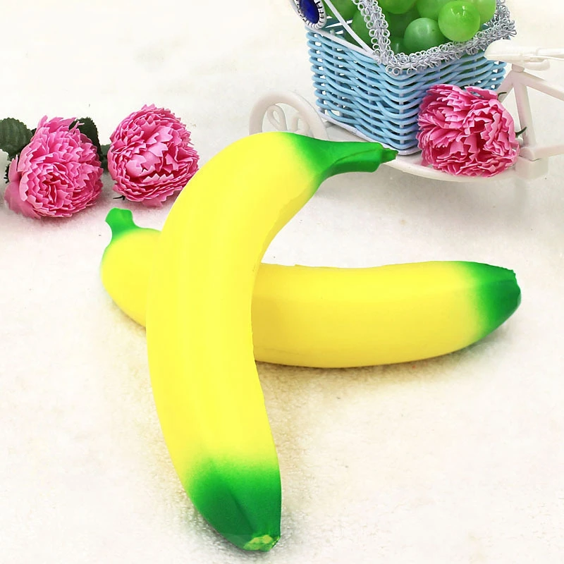 Мягкое веселье супер медленно поднимающийся банан сжимаемые игрушки веселый подарок моделирование