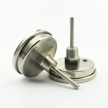 Би-металлический термометр " лицо и 2" зонд, 1/" мnpt, 0~ 220F градусов, пивоваренный термометр, котёл