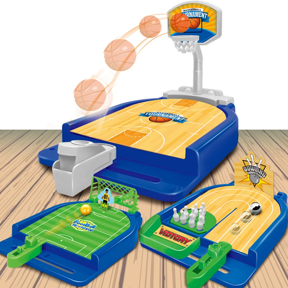 

Crazy Bowling Shoot Game Fun Mini Desk Table Toys Desktop Game Bowling