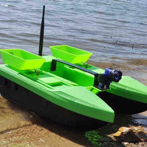 Nível de Ruído Inventor dos Peixes Funis com Motores Baixo 2 kg Isca 5200 Mah Carregamento 2 Pcs Duplos 500 m Controle Remoto Pesca