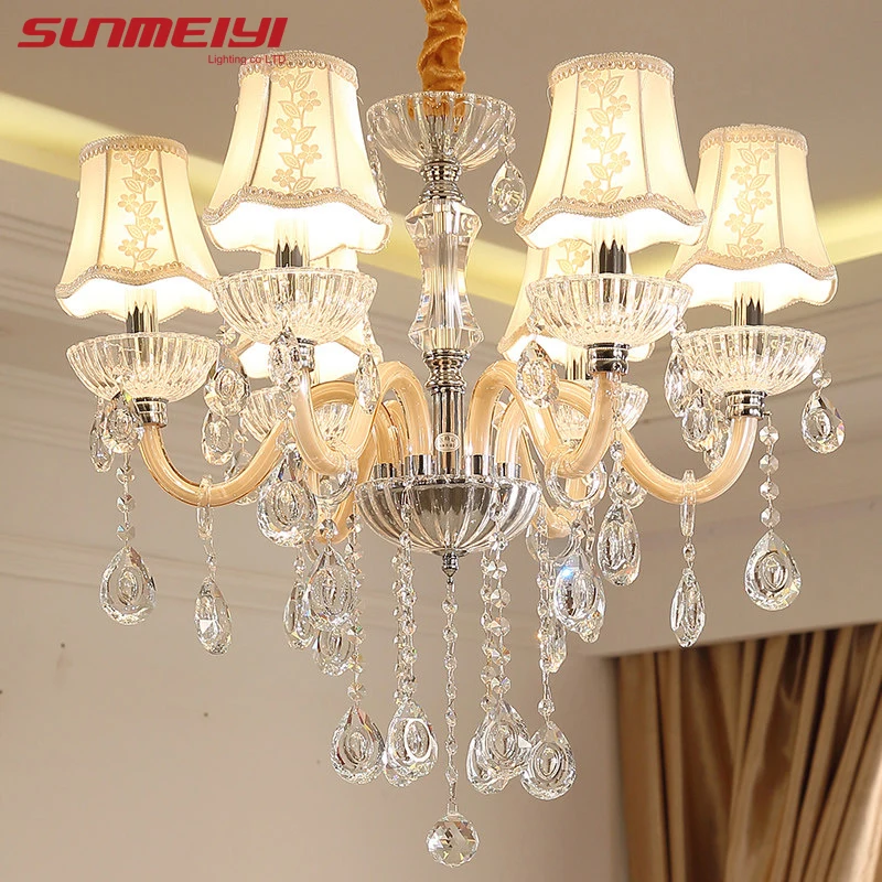 Роскошные хрустальные люстры K9 для спальни свадебное украшение|crystal chandelier bedroom|k9