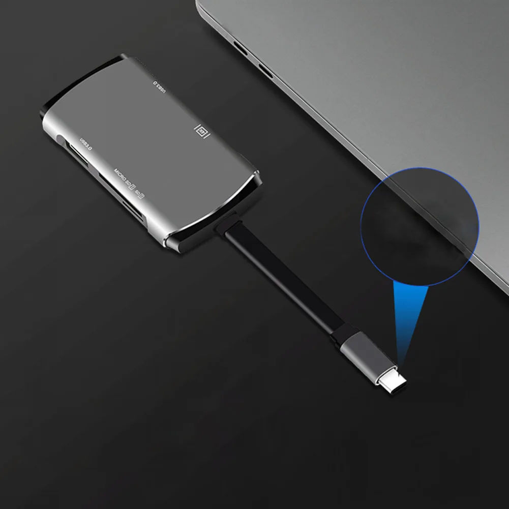 USB C адаптер 6 в 1 Type с 4K HDMI для Nintendo Switch Samsung Galaxy S8 DOY 2019| |