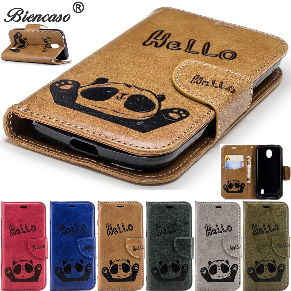 

Leather Case For iPhone 7 Wallet Flip Cover sFor For Nokia 5 3 2 Card Slots Kickstand Phone Bags For Nokia 1 Case Vintage B117