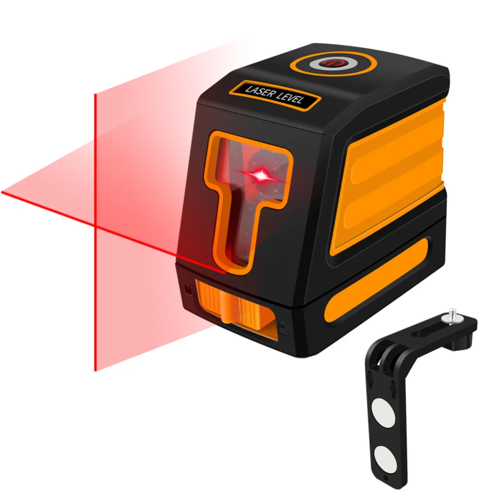 

Mini Laser Level Red 2 Lines Self-leveling Laser Leveler Vertical Horizontal Cross Laser Red Beam Line Measuring Instrument