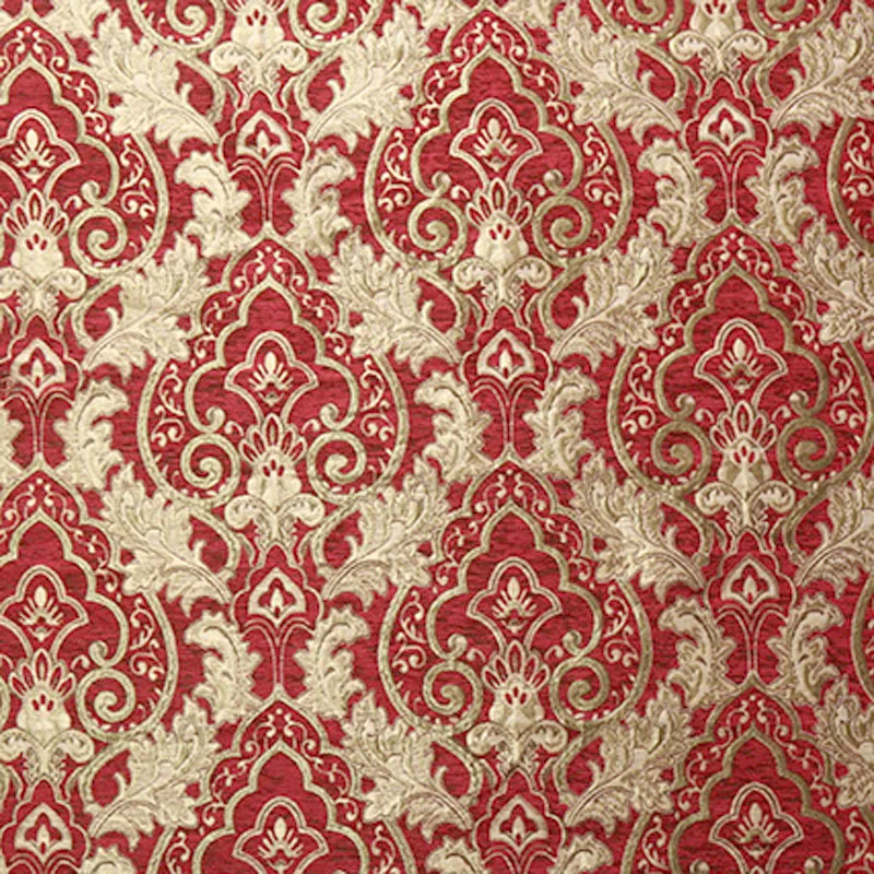 - Burgundy Wine Custom Free Shipping hotel curtains classic royal quality curtain send express baroque style for window wide