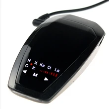 V5 Toque Mini Car Radar Do Carro detector de Radar de 2016 atualização detector banda Completa detector Anti Radar lente de 360 graus Russo/inglês
