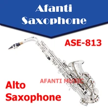 Eb tone / Brass body / Nickel Plated Alto Saxophone (ASE-813) / Eb
