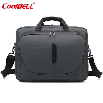 

15.6 Inch Laptop Bag Notebook Computer Handbags Waterproof Business Messenger Shoulder Bag Waterproof Briefcase D0303