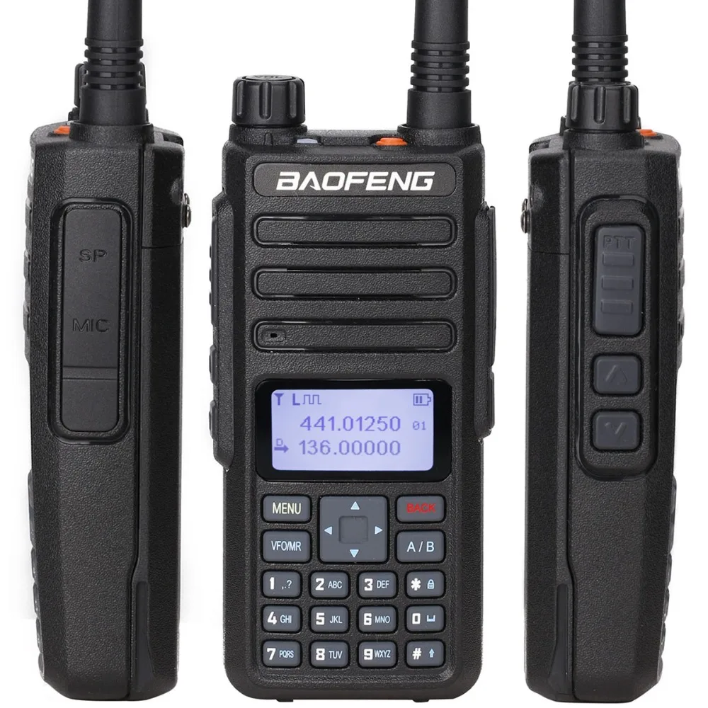 Baofeng DM-860 цифровая рация tier 2 tier II Dual time slot DMR цифровой и аналоговый ретранслятор режим 2 способ портативный радио dm-1801