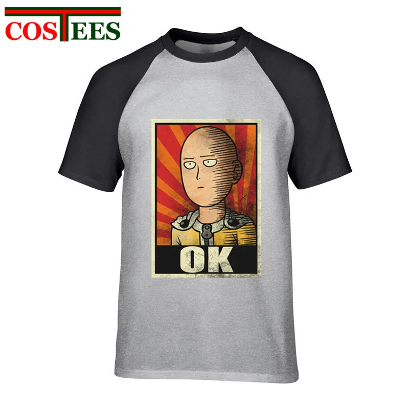 Vendimia de Manga One punch hombre Camiseta hombres saitama anime Tops fresco punch camiseta hip-hop urban retro sudadera camiseta Vendimia de Manga One punch hombre Camiseta hombres saitama anime Tops fresco punch camiseta hip-hop urban retro sudadera camiseta