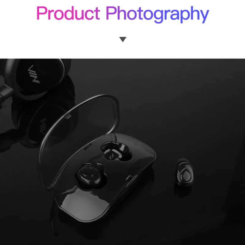 X18s TWS Ture беспроводные Спортивные Bluetooth 5 0 стерео дисплей питания с микрофоном