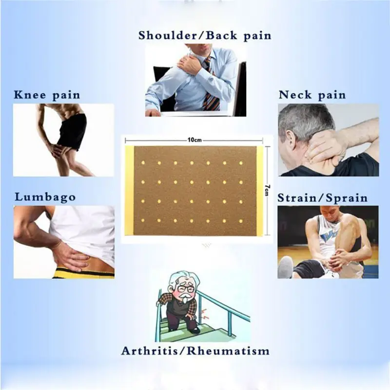 8 шт., пластырь для снятия боли в спине, диагностический инструмент, медицинский пластырь для массажа тела, макияж, новинка