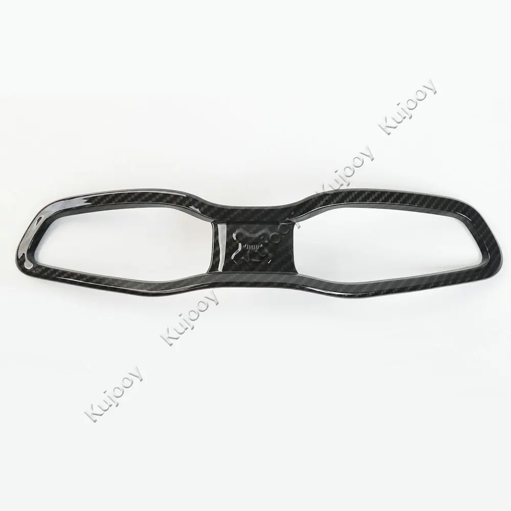 Carbon Fiber Grain ABS Car Dashboard Air Outlet Vent Cover Ring Trim Frame Sticker For Jeep Renegade 2015 2016 2017 Styling | Автомобили и