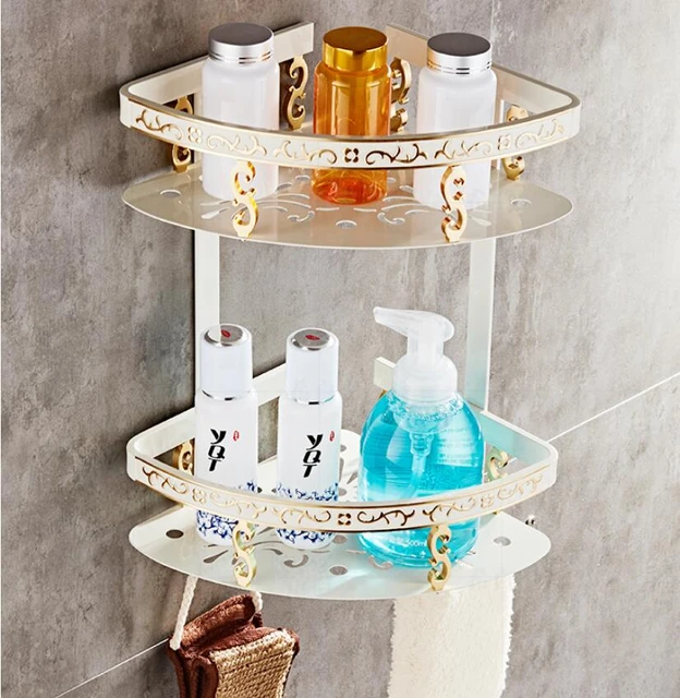 Bath shelf white deals