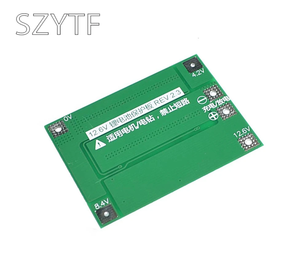 3S BMS 11 1 V 12 6 18650 литиевая батарея Защитная плата с выравниванием startable
