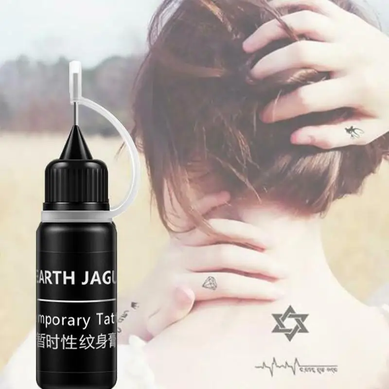 

Body Paint For Temporary Tattoo Body Art Juice Men Women Long-lasting Simulation Waterproof Hedgehog Blue Tattoo Paste Pectin