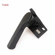 TUKE Tampa Do Motor Preto Punho Da Alavanca de Trava Lidar Com + Suporte de Rolamento para VW Golf Bora Beetle Polo Seat Leon 1J1823533C 1J1 823 633A