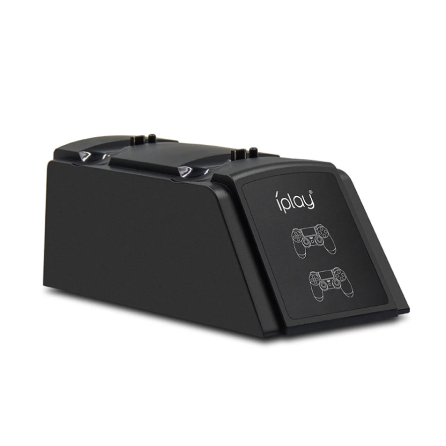 Док станция для зарядки двух геймпадов PS4 подставка быстрой Sony Playstation 4 Play PS Pro Slim