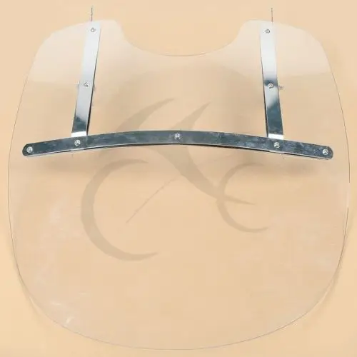 Motorcycle Quick Detach Windscreen Windshield for Harley Davidson Fat Boy FLSTF 2000 2017 FLSTF