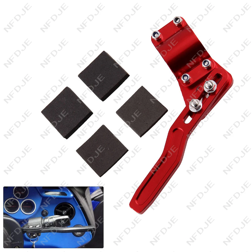

Aluminium Car Styling Adjustment Steering Wheel Turn Rod Extension Turn Signal Lever Position Up Kit