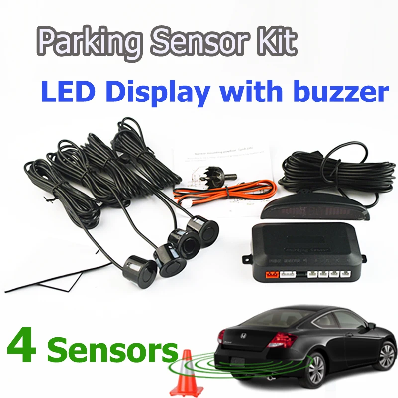 imágenes para Kit de coche LED Sensor de Aparcamiento 4 Sensores 22mm Retroiluminación de la Pantalla Del Radar de Reserva Reversa System Monitor 12 V 7 Colores envío Gratis imágenes para Kit de coche LED Sensor de Aparcamiento 4 Sensores 22mm Retroiluminación de la Pantalla Del Radar de Reserva Reversa System Monitor 12 V 7 Colores envío Gratis