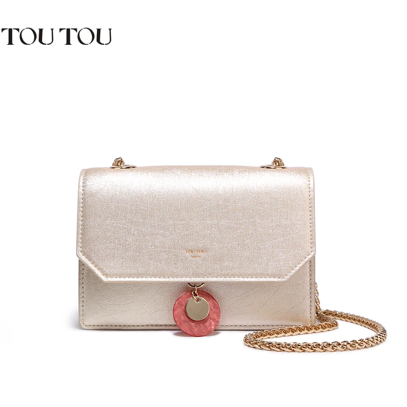 A1698 toutou 2018 Лето Для женщин Курьерские сумки цепь щитка леди Crossbody на ремне