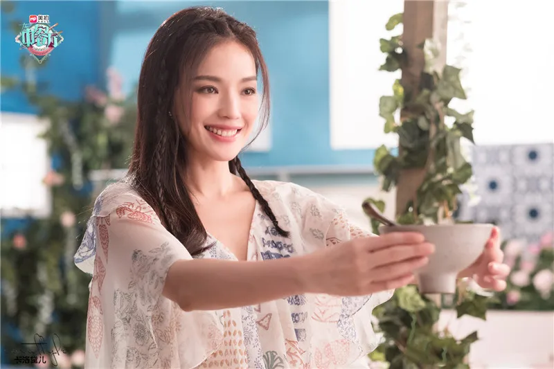 Шифоновое платье с принтом супер звезды Shu qi, весна/лето, женские праздничные костюмы
