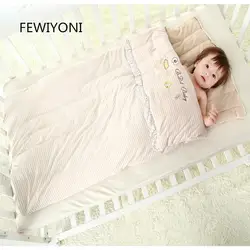 FEWIYONI/детский спальный мешок из хлопка на осень и зиму, детский портативный спальный мешок, спальный мешок с несколькими функциями hug is