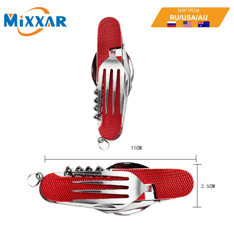 

Dropshipping Multi-Functional Folding Cutlery Knives Stainless Steel Fruit Knife Tool Pocket Outdoor Camp Survival Knife