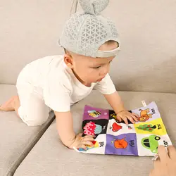 Мобильные Развивающие игрушки для детей коляска погремушки мягкие довольно книги развивающие 0-12 месяцев Новорожденные детские игрушки